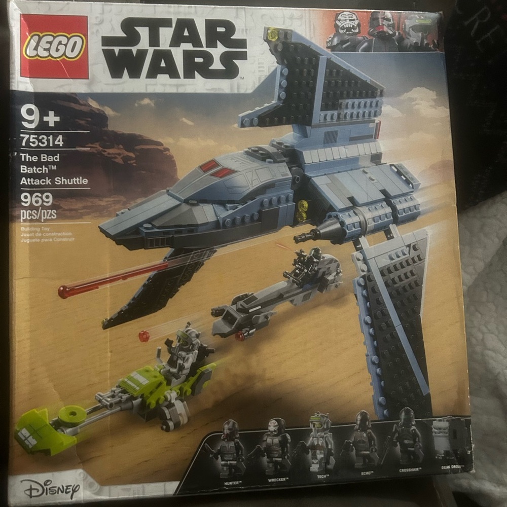 LEGO Star Wars: The Bad Batch Attack Shuttle (75314) Toy Building Set Collect